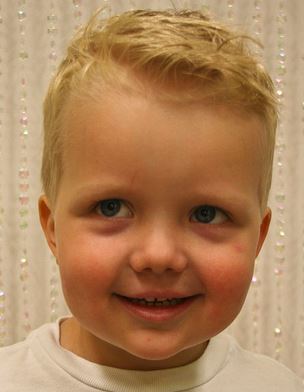 Little boys haircuts pictures of handsome boy with his cool short blonde hair.JPG
