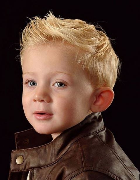 Cool toddler cool haircut with spiky and blonde hair.JPG
