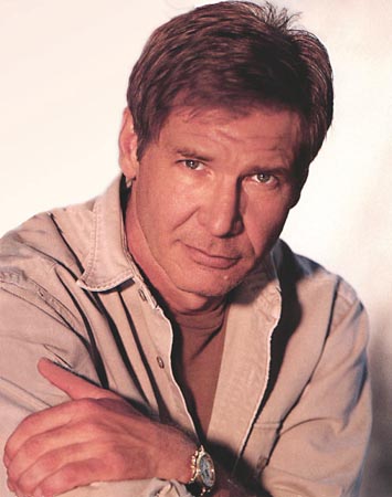 Harrison Ford with Short Hair Style, brown
