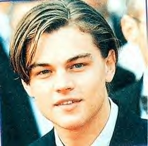 Leonardo Dicaprio with Medium Hair Style
