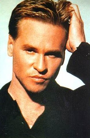 Val Kilmer with Short Layered Hair Style
