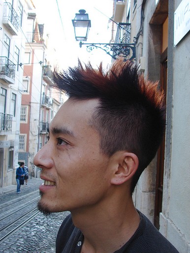 Men Punk Rock Hairstyle 108