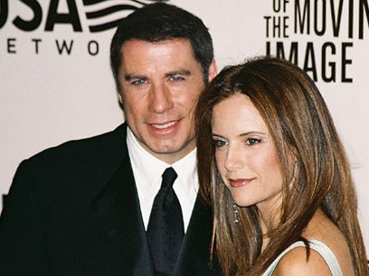 John Travolta with his beautiful wife Kelly Preston.jpg
