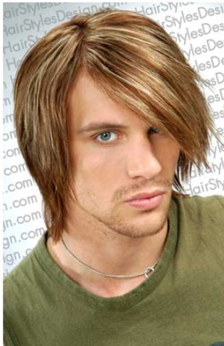 long haircuts with side bangs and. men medium long hairstyle with