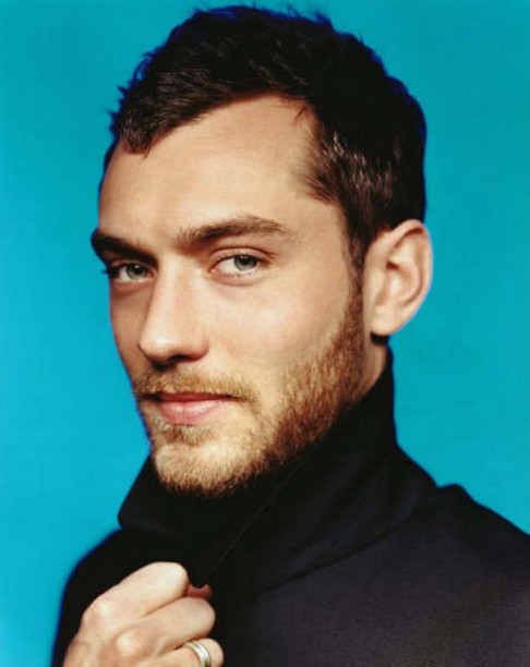 jude law hair. Jude Law with very short