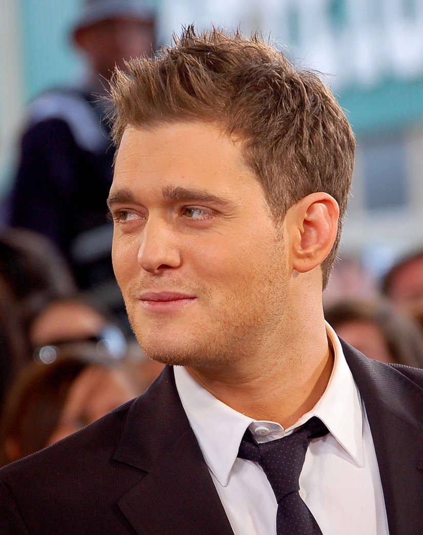 close up picture of Michael Buble hairstyle with spiky bang.jpg
