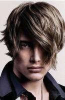 Medium young modern hairstyle with layers and highlights and very long bangs.JPG
