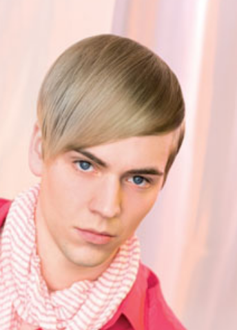 Men short smooth and slick hairstyle with a chic look for men.PNG