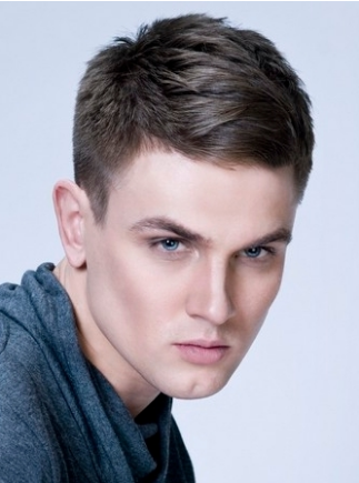 Short Hair Cuts  on Men 2012 Haircuts Picture With Chic Short Length Hair Png