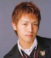 Asian Short layered Hair Style with bangs, red