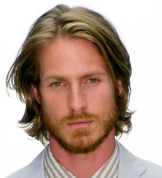 Men shoulder length haircut with very long side bangs.PNG