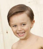 Cute little boys hairstyle with long swept bang.JPG

