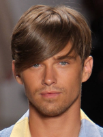 2012 men haircut with long swept bang with very hair in the back.PNG