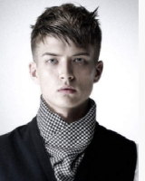 Chic sexy men hairstyle with long bangs.PNG