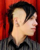 Black punkish hairsytles with undercuts and long hawk with long layered bangs.JPG