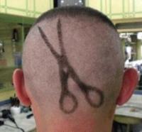 Cool short haircuts hair cut shaped like scissors.JPG