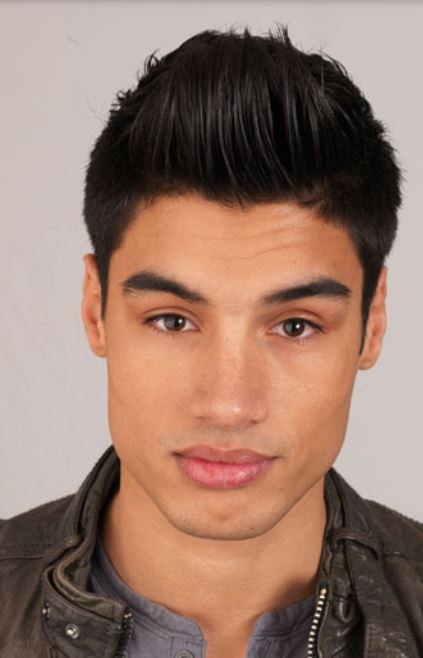 2015 male model Siva Kaneswaran images with his cool hair.JPG
