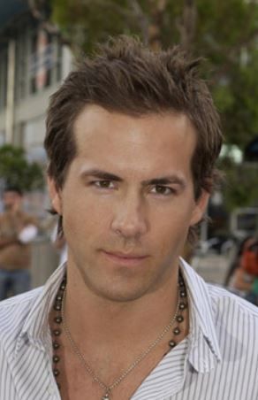 Ryan Reynolds with his medium layered hairstyle with spiky bangs.JPG
