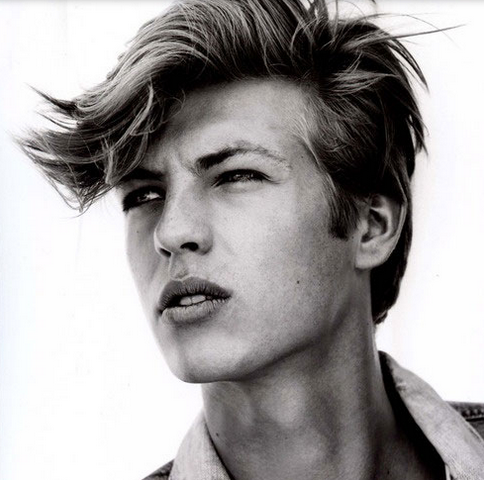 sexy male model haircut
