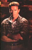 Arnold Schwarzenegger with Short Wavy Hair Style