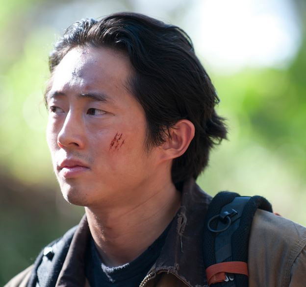 Steven Yeun movies picture of The Walking Dead.JPG
