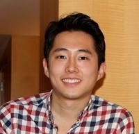 Steven Yeun with his causal classic hairstyle.JPG