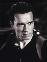 Arnold Schwarzenegger with Very Short Hair Style