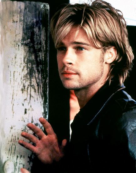Brat Pitt with Medium Hair Style