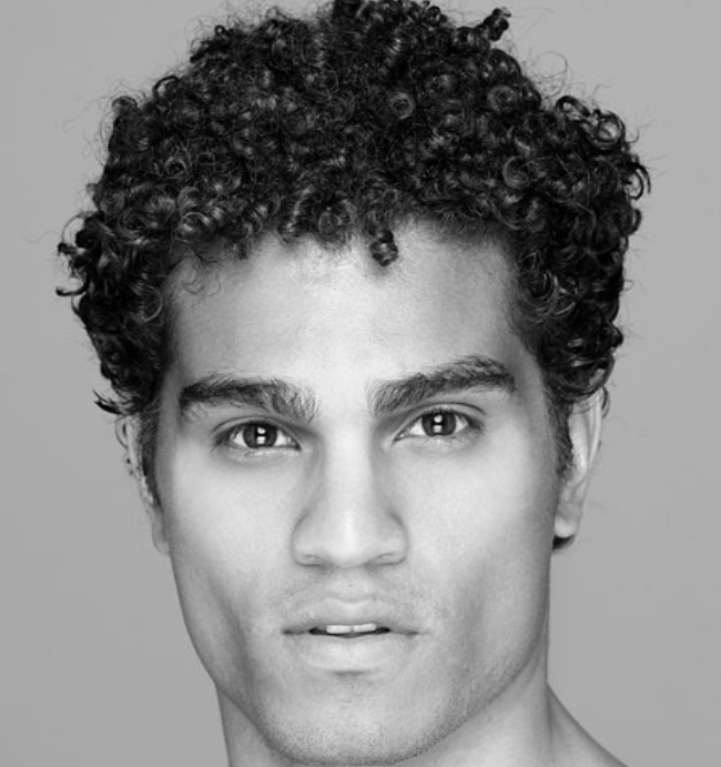 Trendy 2013 Black men hairstyles with small curls.PNG
