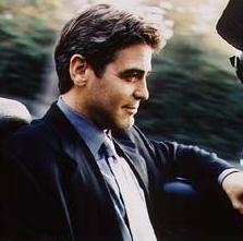 George Clooney with Short Hair Style - Lighty Waved