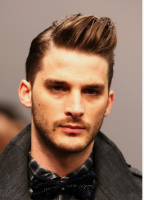 Chic men hairstyle with spiky swept bangstanding upbright.PNG