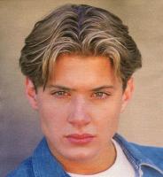 Jensen Ackles with Short Wavy Hair Style
