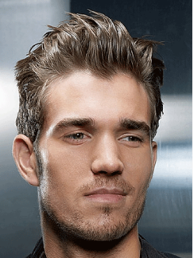 Trendy hairstyles for men with long spiky bangs.PNG

