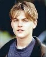 Leonardo Dicaprio with  Short Wavy Hair Style, blonde