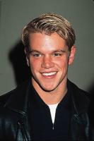 Matt Damon with Short Hair Style, blonde
