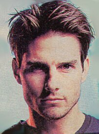 Tom Cruise with Short Layered & Spiky Hair Style
