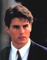Tom Cruise with Short Wavy Hair Style