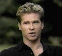 Val Kilmer with Short Wavy Hair Style