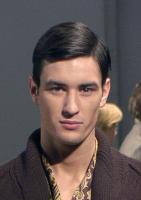 Man Short hair style, brunette