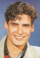 man curly short hair style