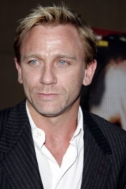 Daniel Craig with spicy bangs