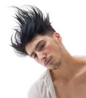 Men funky hairstyle with spiky hair.jpg