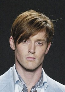 trendy men hairstyle with sexy long side bangs with layers pictures_great fashion look
