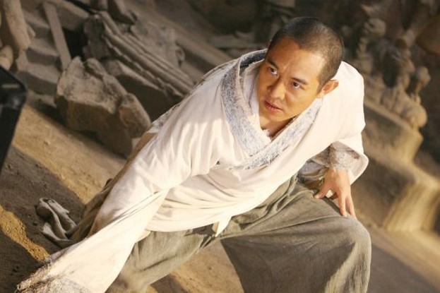 bald head Jet Li in his new movie Forbidden Kingdom.jpg
