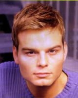 Men's Short Hair Style with bang pulled to one side