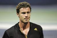 Marat Safin with short curly hair
