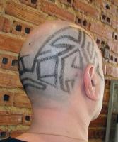 men bald head with cool lines of fine hair.jpg