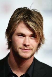 Chris Hemsworth with medium hairstyle with layers.jpg

