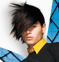 Long Hair Style, two toned with waves