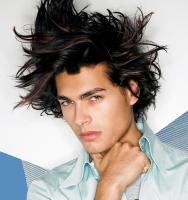 Long Messy & wavy Hair Style, brunette